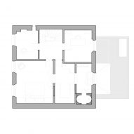 First floor plan of a London home by Will Gamble Architects