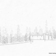 Section of Oklahoma cabin by Far + Dang