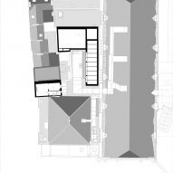 Third floor plan at Brighton Dome Corn Exchange and Theatre refurbishment by FCBS