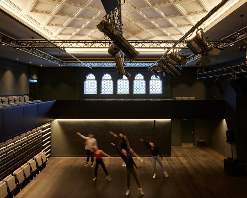 Studio Theatre in the Brighton Dome Corn Exchange and Theatre refurbishment by FCBS