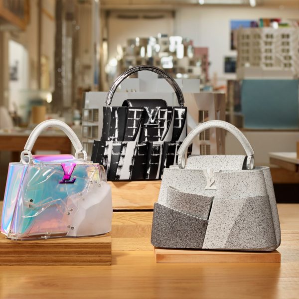 Frank Gehry designs Louis Vuitton handbags based on architecture