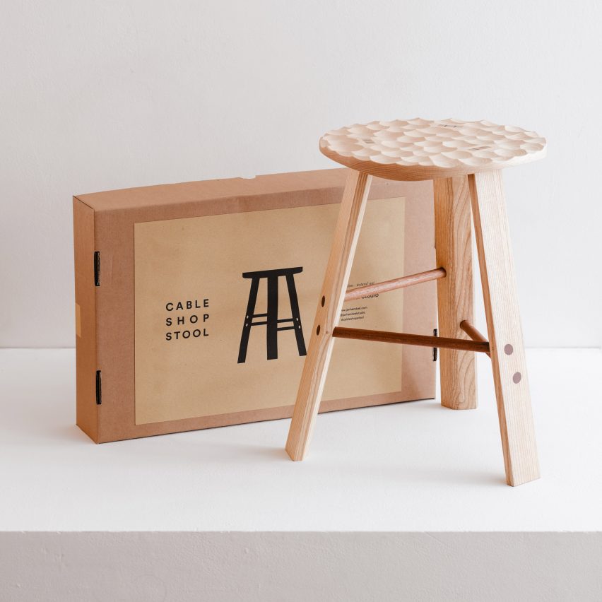 Cable Shop Stool Kit by Jan Hendzel