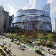 Google and Jahn release images of Thompson Center redesign