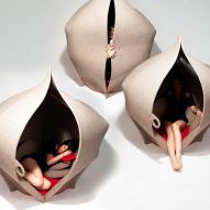 Hush pods designed by Freyja Sewell