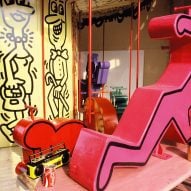 Keith Haring ferris wheel seats