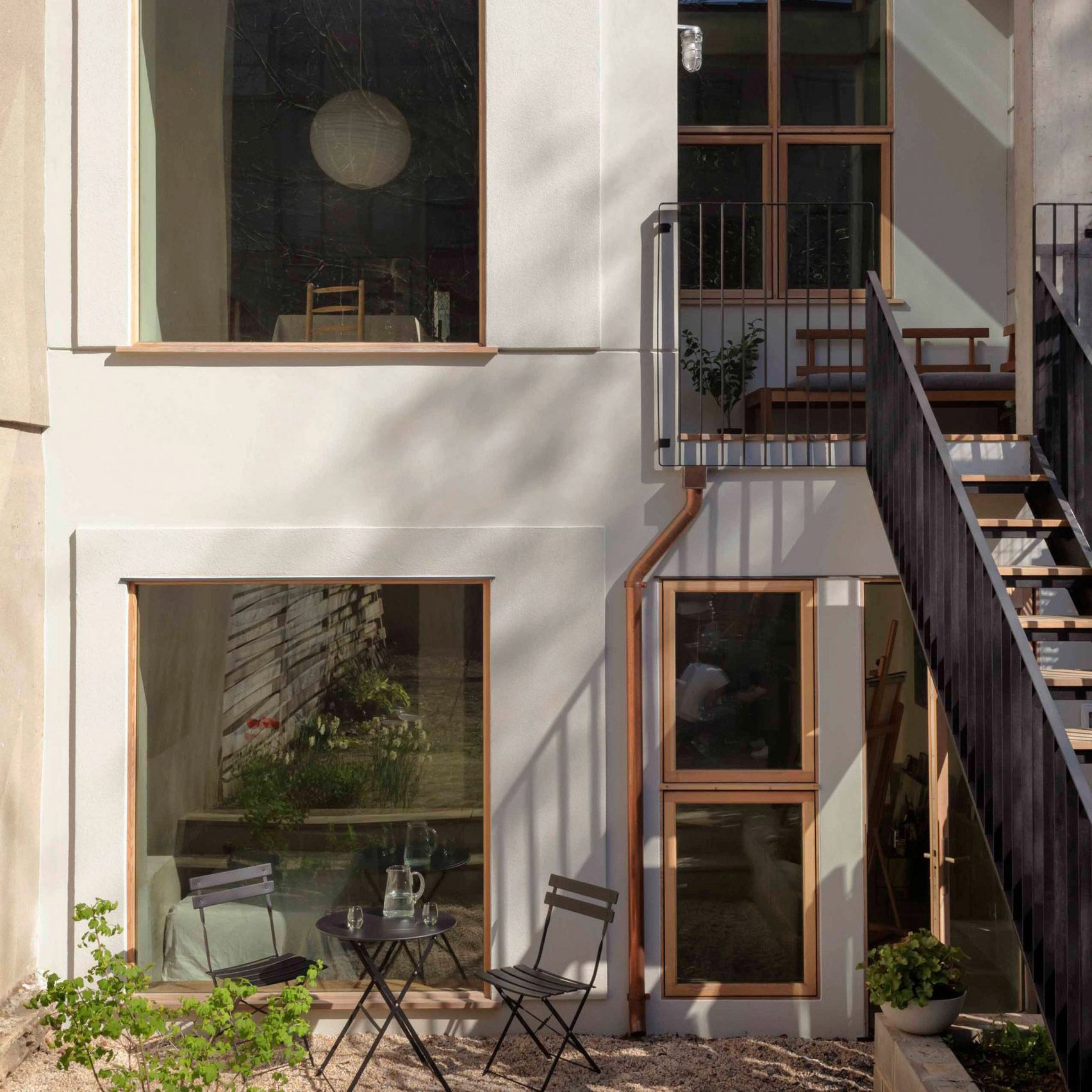 Townhouse extension in New York