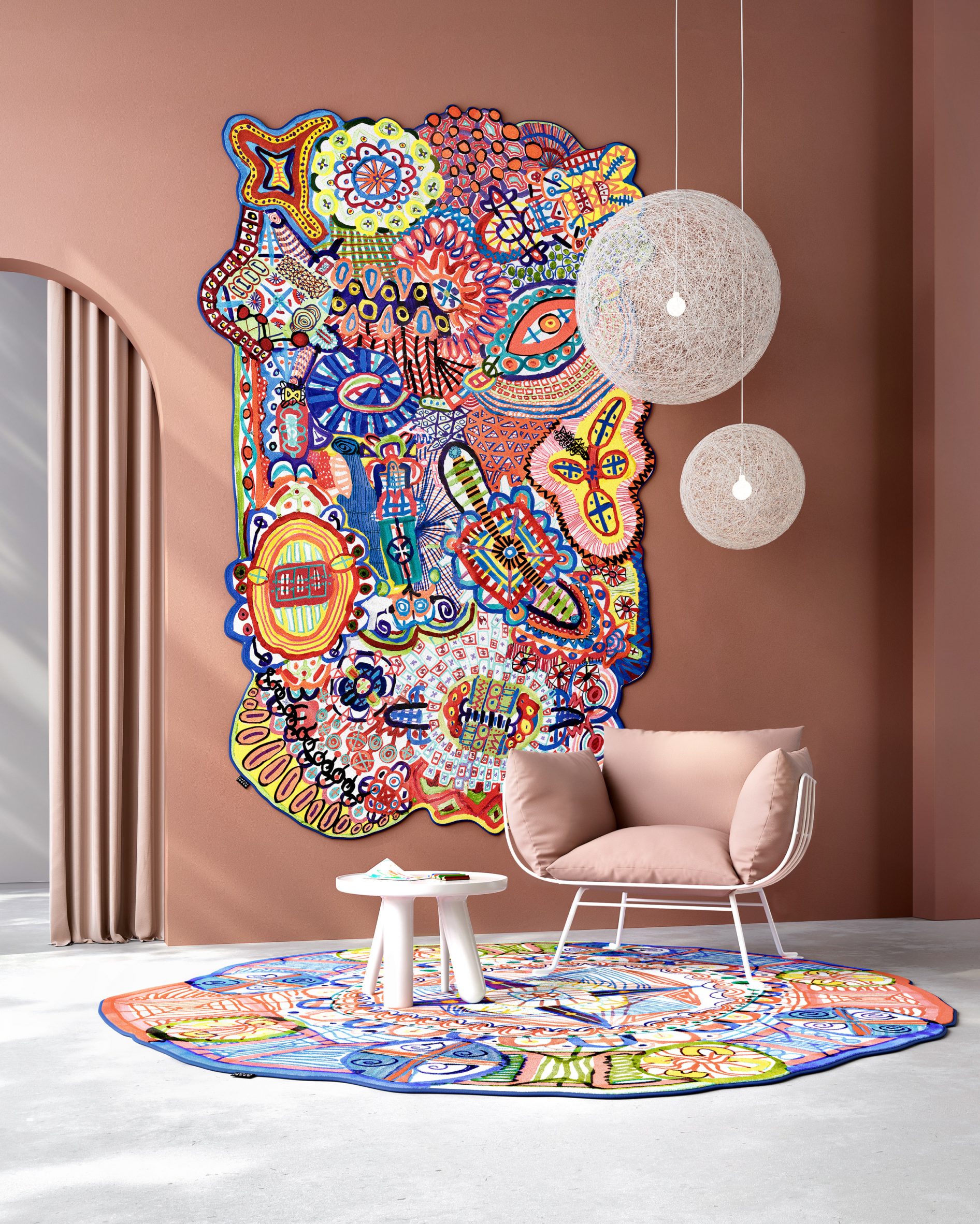 LinesLinesLines rugs by Alf Bärbel Wit for Moooi