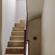 Staircase in a London home renovation