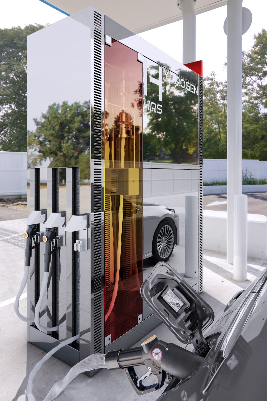 Hydrogen station by Philippe Starck