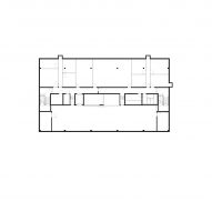 Basement plan of Texoversum by Allmannwappner and Menges Scheffler Architeckten