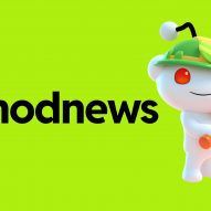 green background with 3d snoo logo
