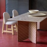 Rows table by Patricia Urquiola for Moroso