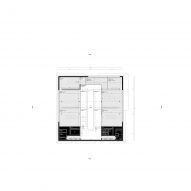 Floor plan of Seoripul Open Art Storage by Herzog & de Meuron
