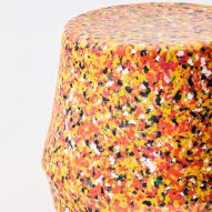 Stump Recycled stool by Derlot