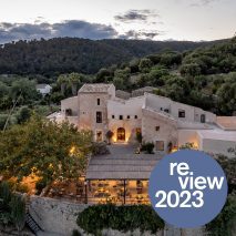 The Lodge in Mallorca with 2023 review overlay
