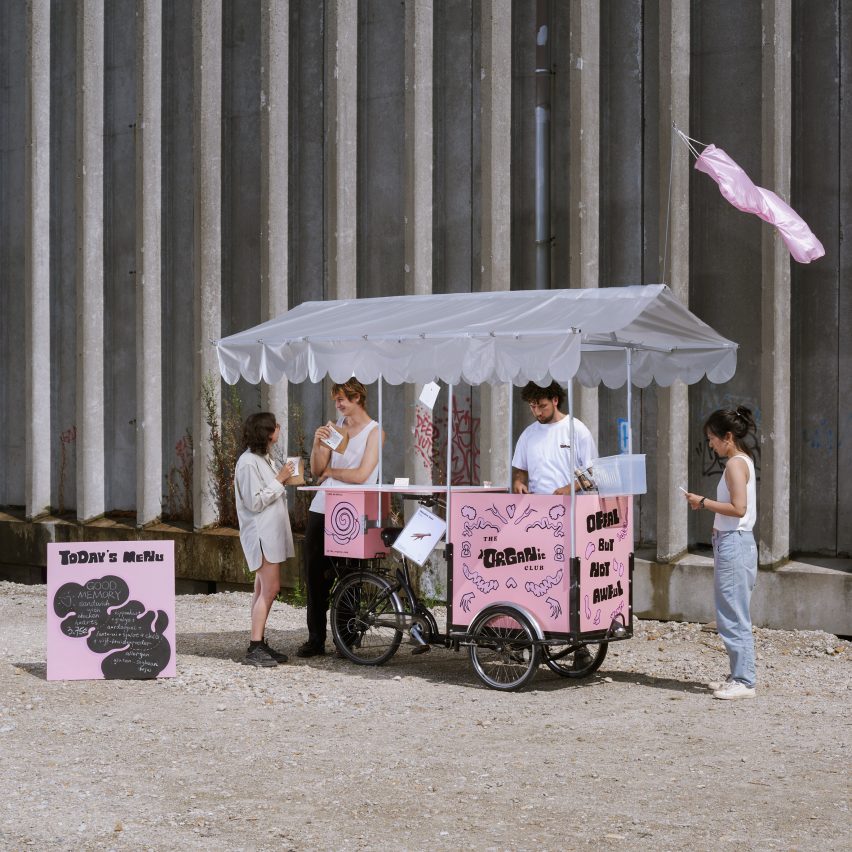 The ORGANic Club mobile street-food stall for offal by Ziyi Lian