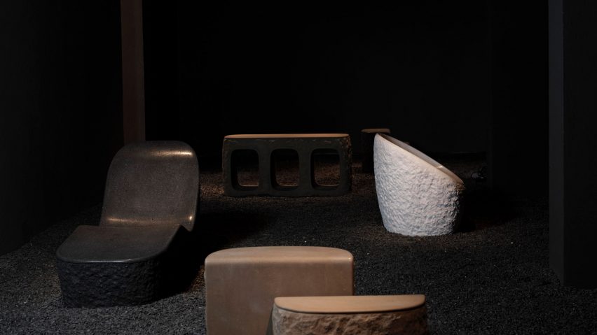 Vincent Van Duysen stone furniture