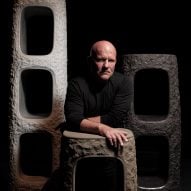 Vincent Van Duysen showcases stone furniture at Miami art week
