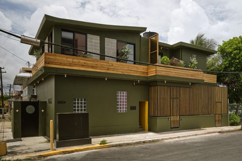 Green building in San Juan