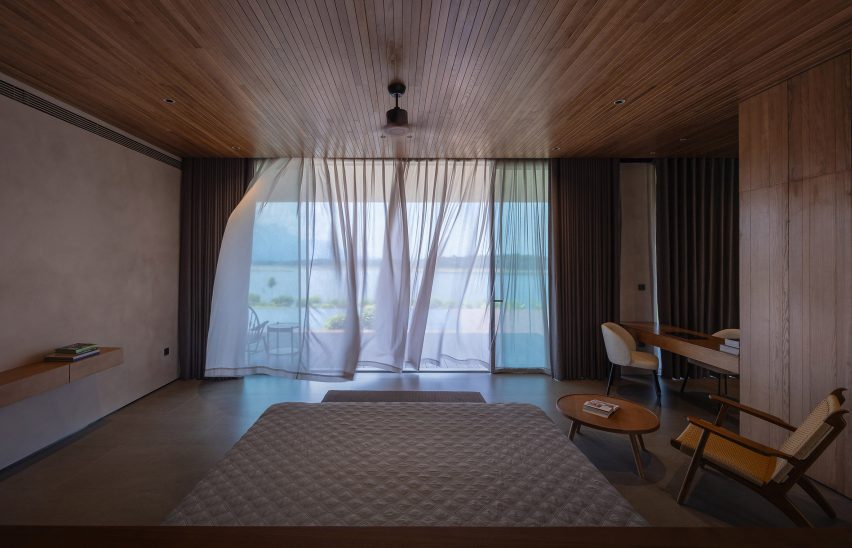 Bedroom interior at Vietnamese ،me by APDI Architects