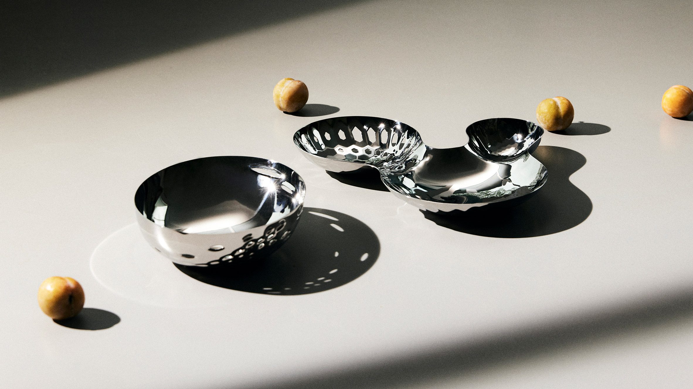 Zaha Hadid Design's 2023 gift guide features curved steel bowls
