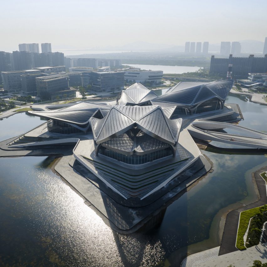 Zaha Hadid Architects references migratory birds for Zhuhai art centre