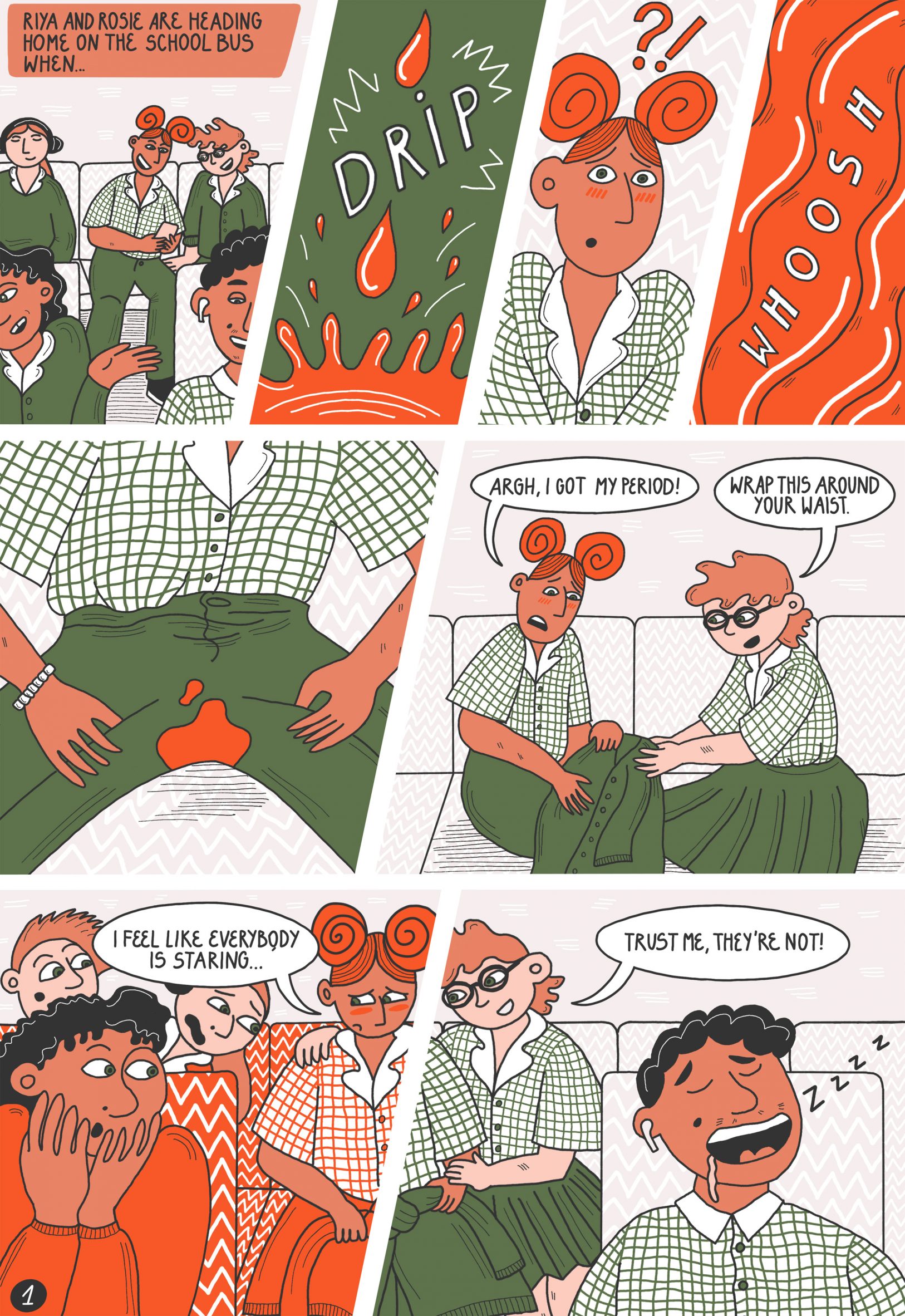 Justyna Green's comic for period pants brand breaks an important