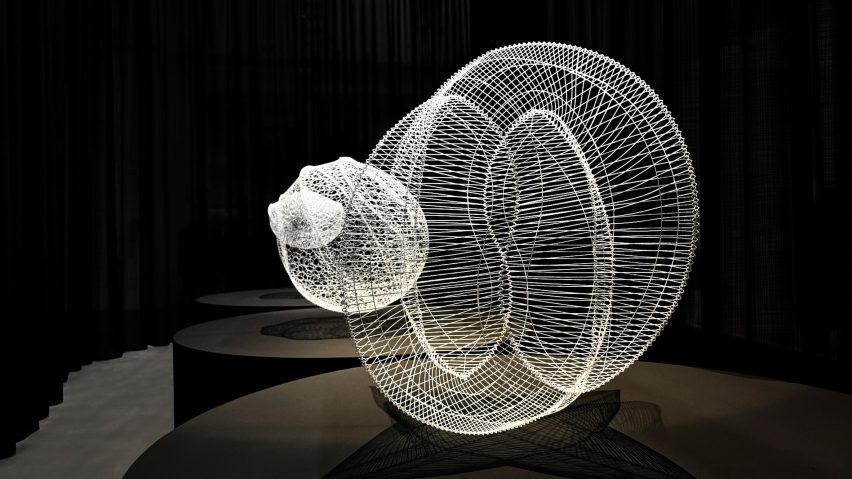 Volumetric object as part of Sense of Surface installation
