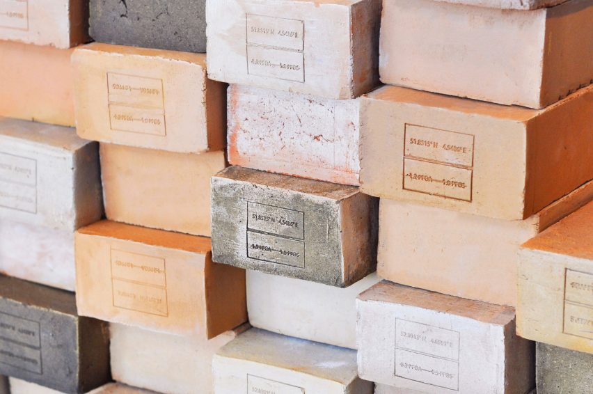 Close-up image of wooden bricks