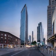 Flat Iron-like skyscraper 505 State Street nears completion in Brooklyn