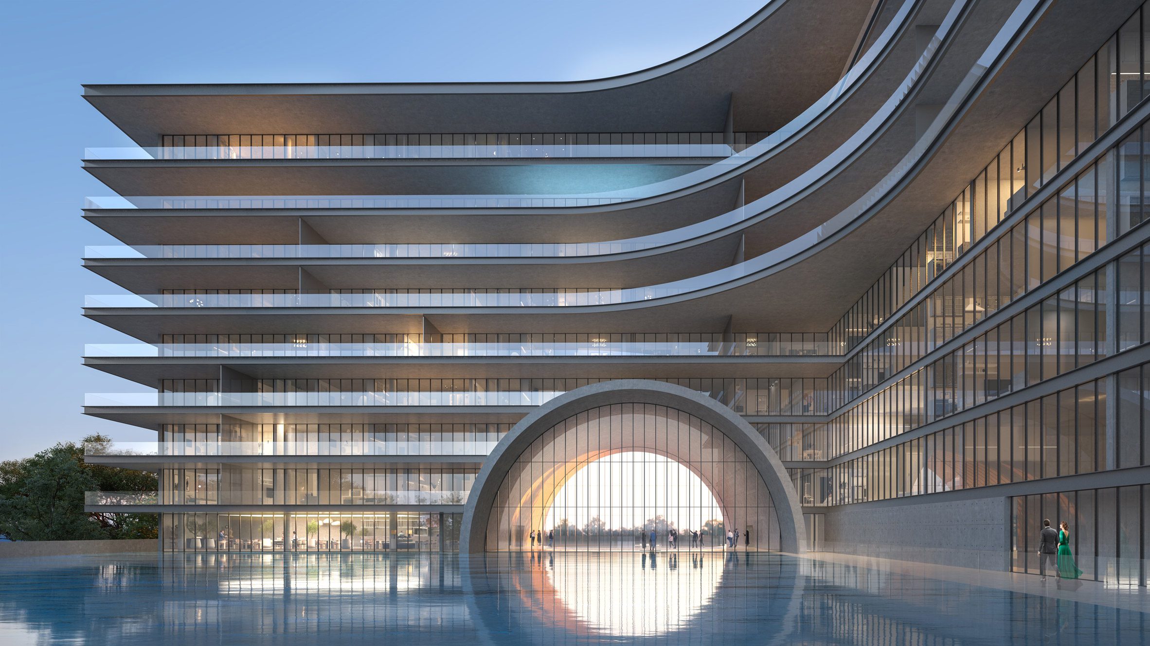 Tadao Ando unveils design for luxury residential complex in Dubai