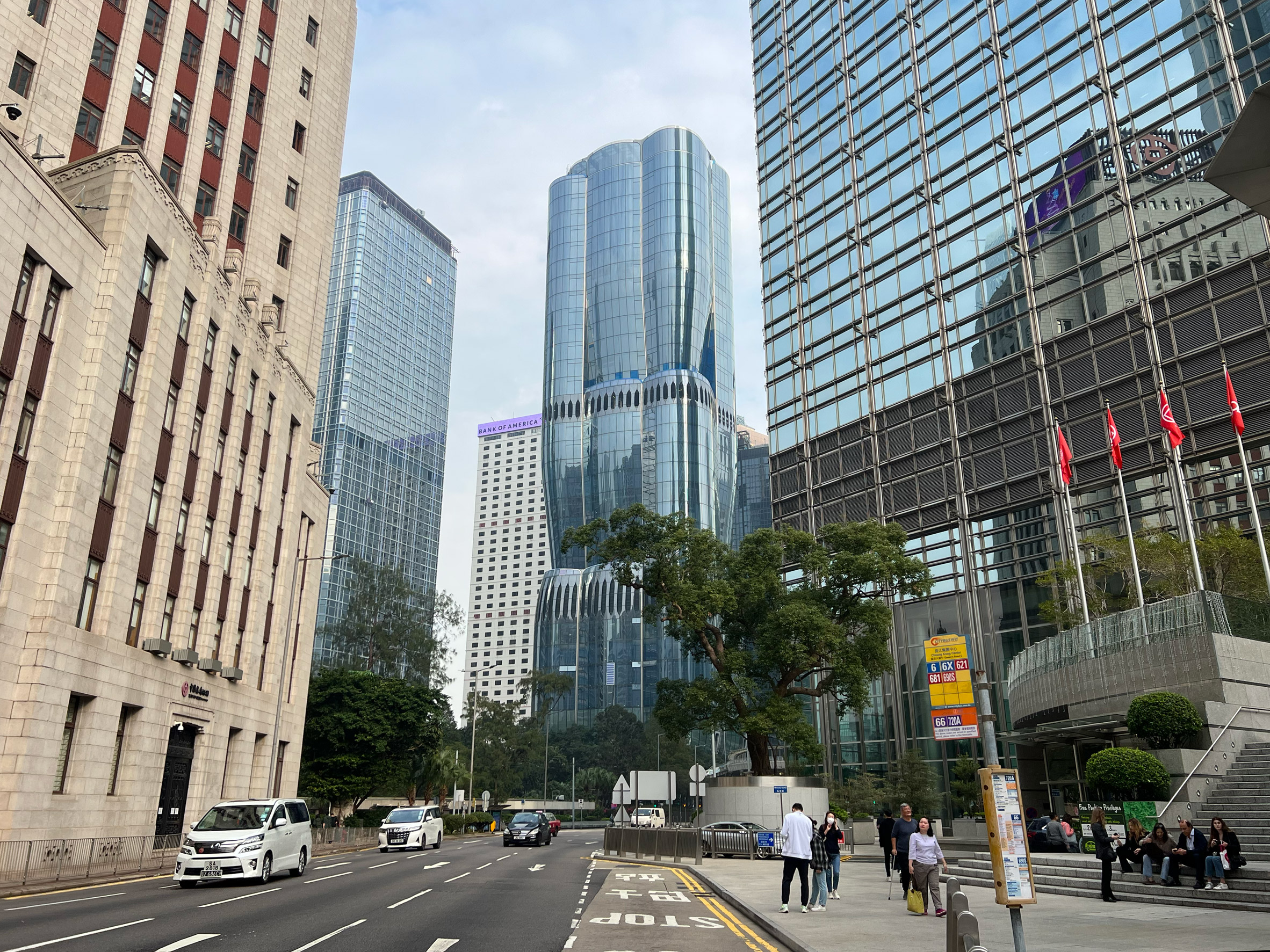 Hong Kong office building by Zaha Hadid Architects