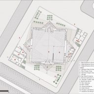 Master plan of the Mamluki Lancet Mosque