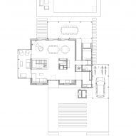 A plan drawing of a house in Argentina