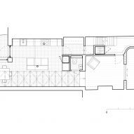 Floor plan of Camberwell Cork House by Delve Architects