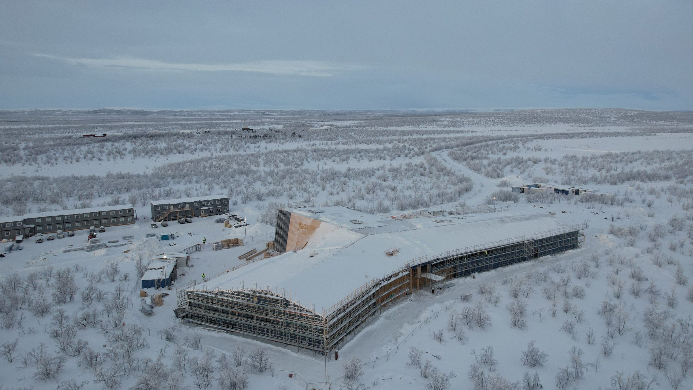 Čoarvemátta building by Snøhetta approaches completion in Norway - Vimarsana News