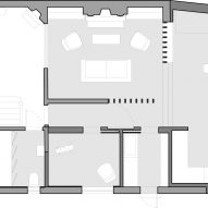 Floor plan of Colonnade by Will Gamble Architects in Croydon, London