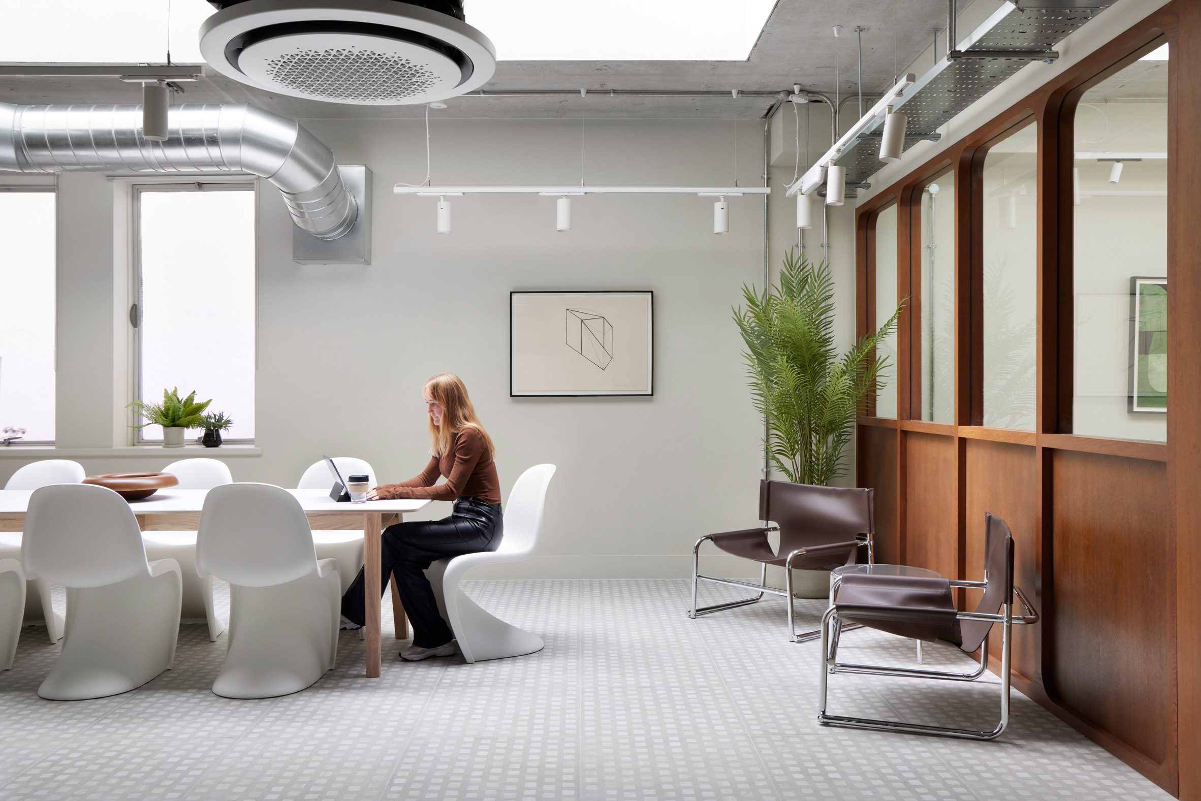 Office interior by dMFK Architects in London