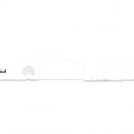 Section drawing of Auguste Benedict School by Amelia Tavella Architectes