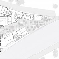 Ground floor plan of Îlot Fertile by TVK