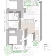 Second floor plan of Ineffable Light in Bangalore, India by A Threshold