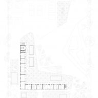 First floor plan of Talaricheruvu Rural School in India by CollectiveProject