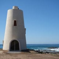 Gonzalo Lebrija designs sculptural lighthouse that "feels like a temple"