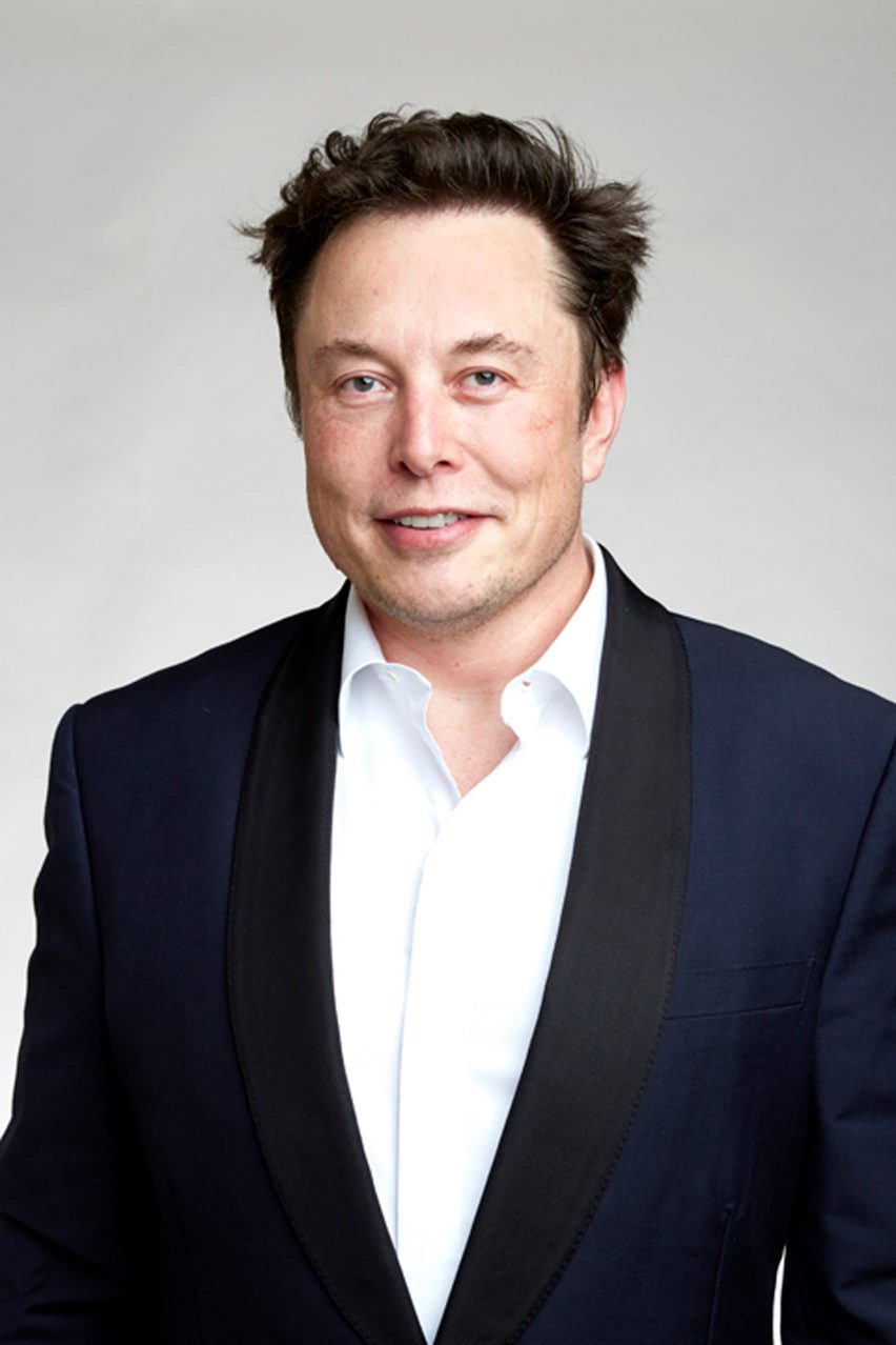 Portrait of Elon Musk