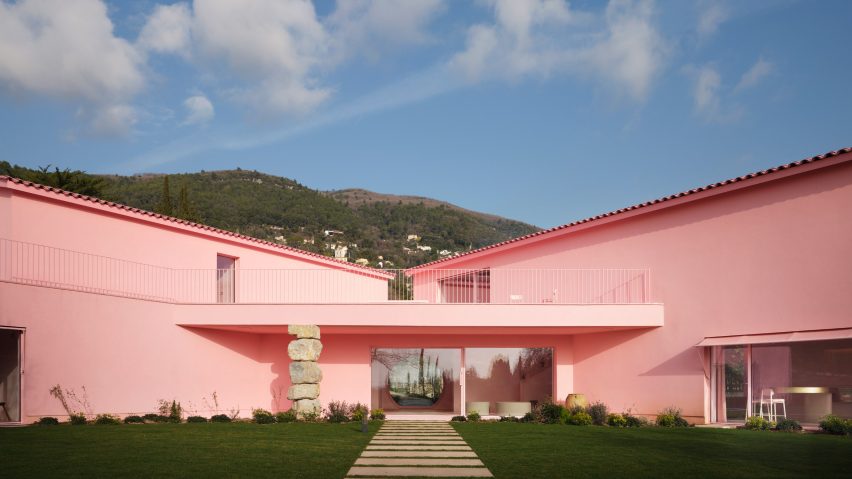 Pink Domaine de la Rosa by Nem Architectes