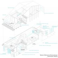 Plans of Kawamichiya Kosho-An restaurant in Kyoto by Td-Atelier and Endo Shorijo Design