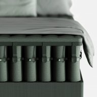 Layer rethinks bed design with foamless and disassemblable Mazzu mattress