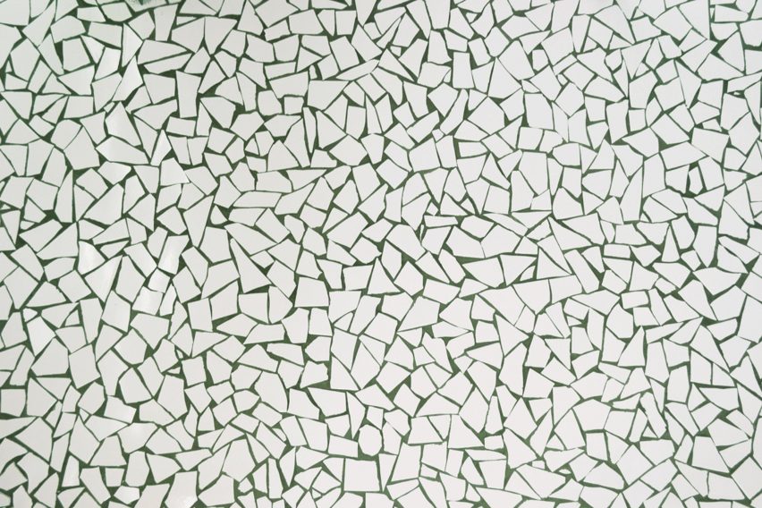 Ceramic tile mosaic