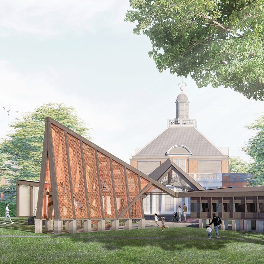 Star shaped Serpentine Pavilion 2024