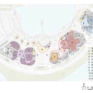 Floor plan of Nanhai Art Center by MAD